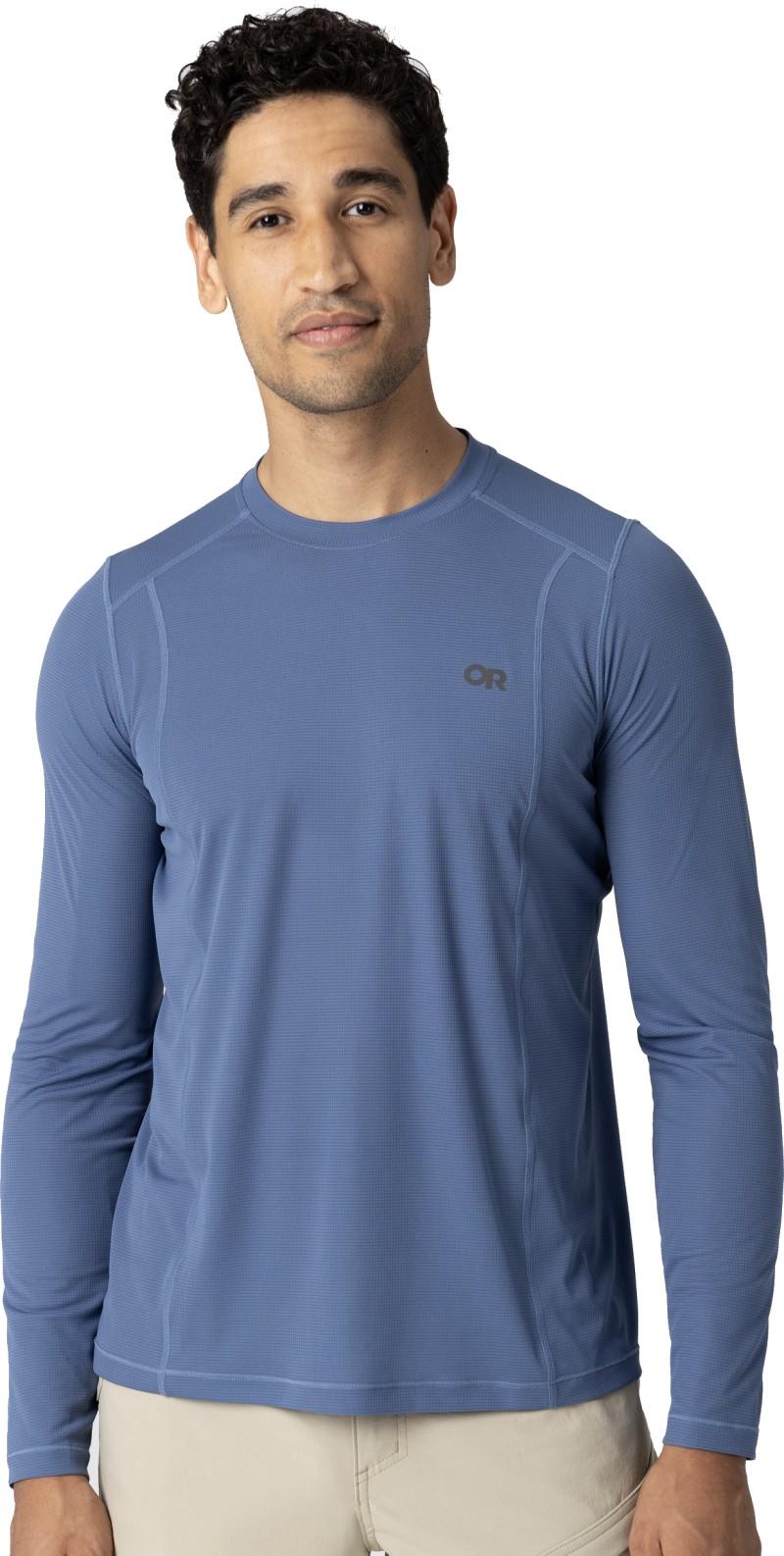 Echo LS Tee - Mens - skyline 1