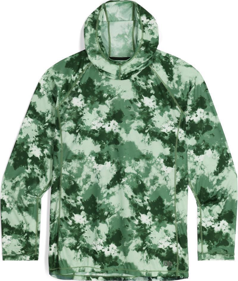 Echo Printed Hoodie, Plus - Womens - Balsam Cloud Scape 1