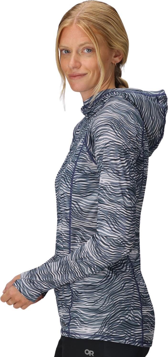 Echo Printed Hoodie - Womens - summit nori 1