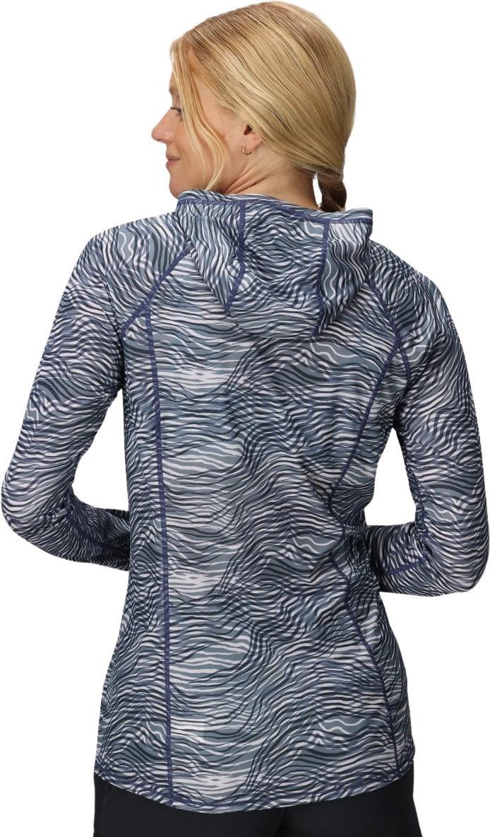 Echo Printed Hoodie - Womens - summit nori 1