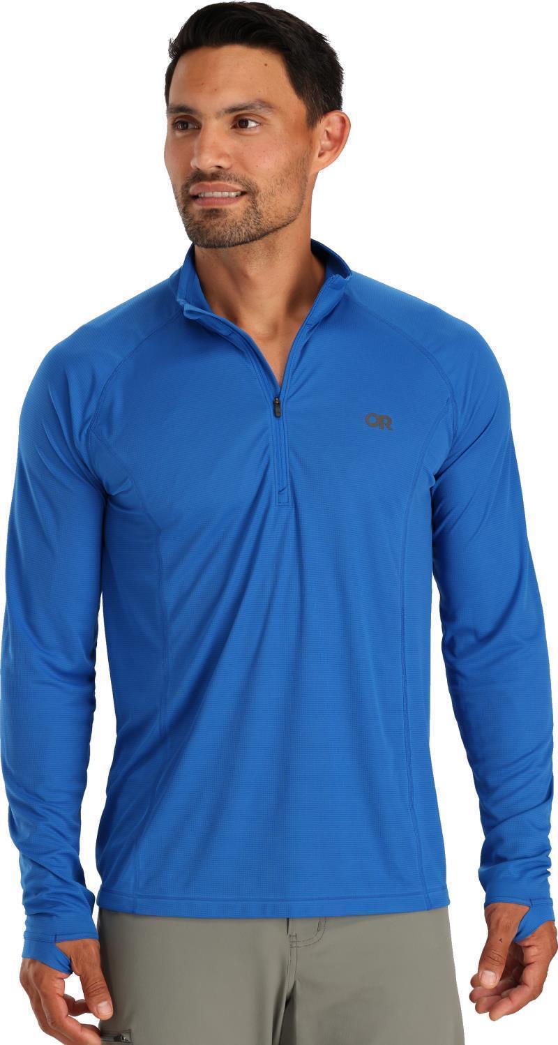 Echo Quarter Zip - Mens - Classic Blue 2