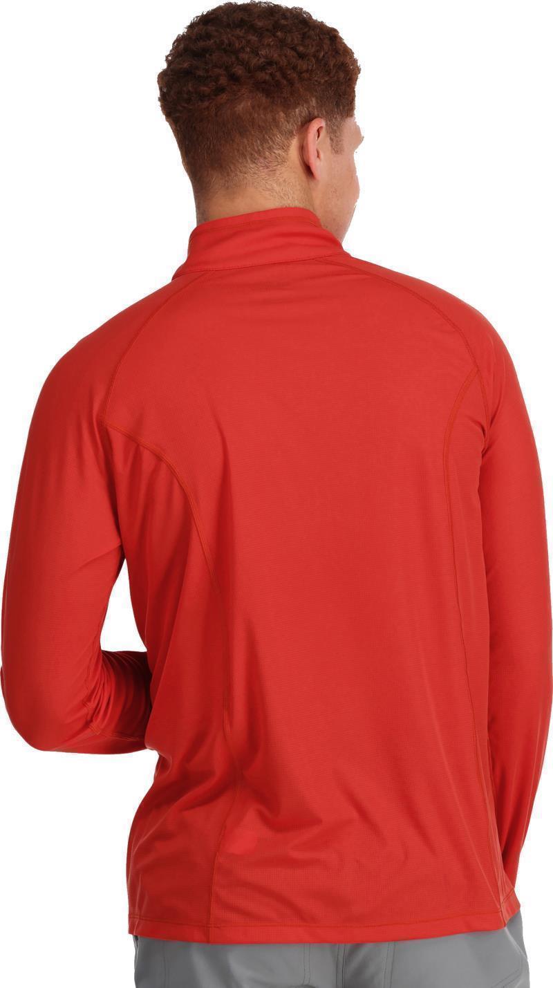 Echo Quarter Zip - Mens - Cranberry 3