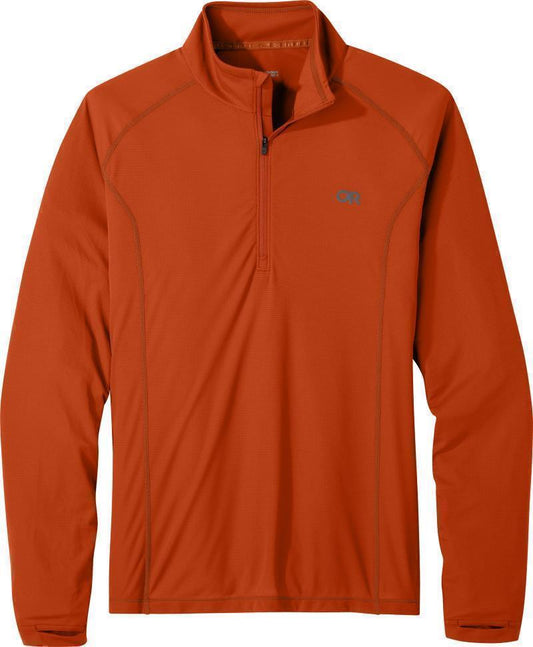 Echo Quarter Zip - Mens - Redrock 1