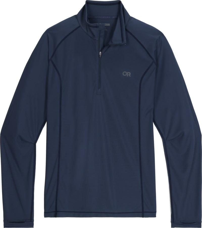Echo Quarter Zip - Mens - naval blue 1
