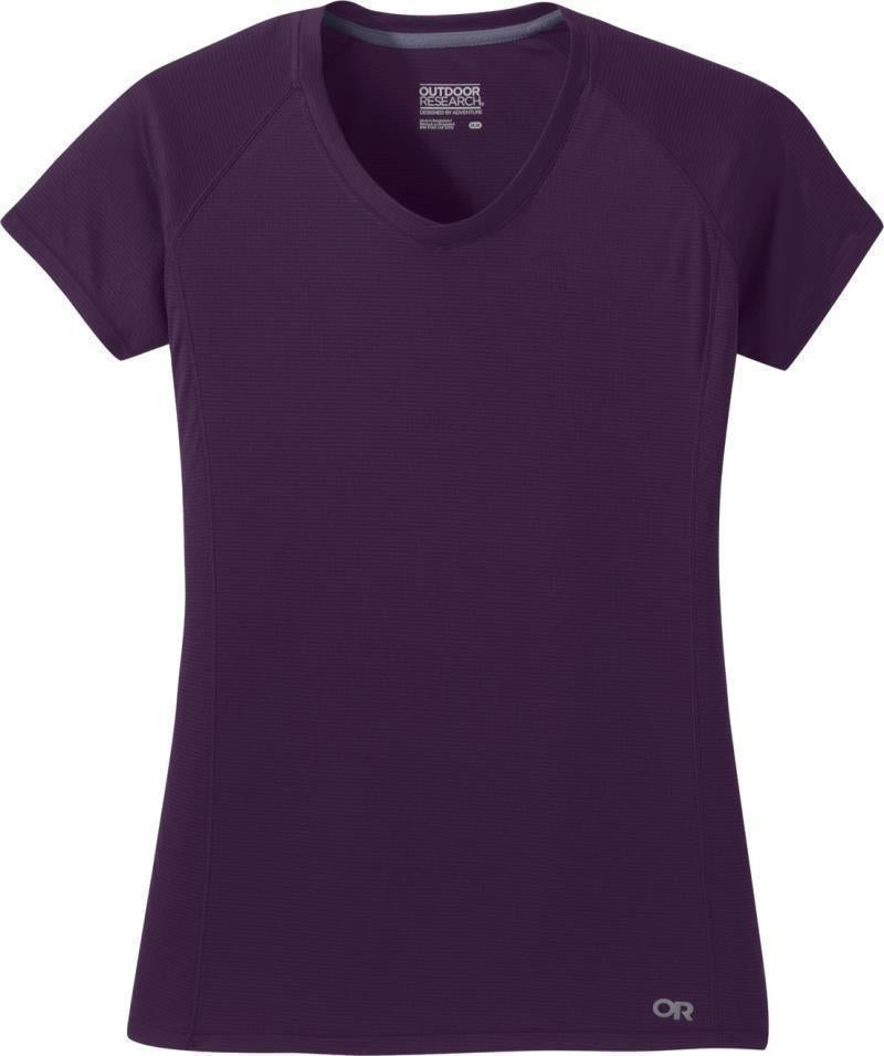 Echo SS Tee - Womens - Blackberry 1