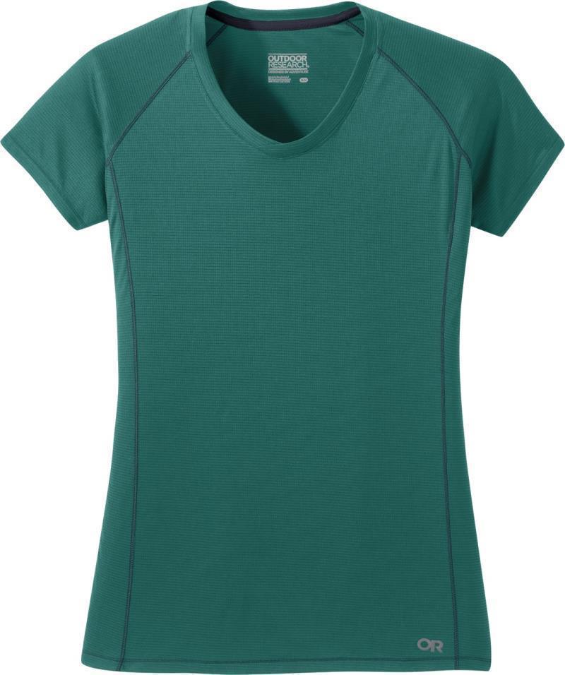 Echo SS Tee - Womens - Blue Spruce 1