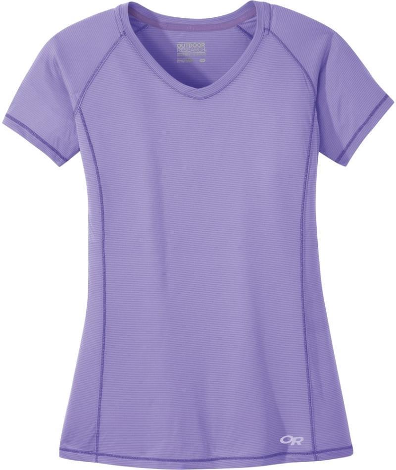 Echo SS Tee - Womens - Thistle 1