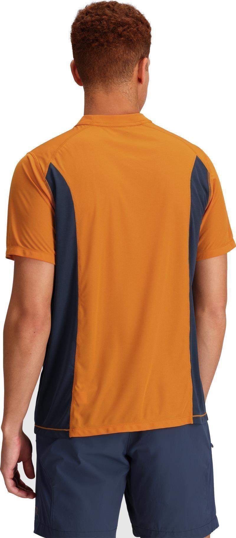 Echo T-Shirt - Mens - marmalade / naval blue 1
