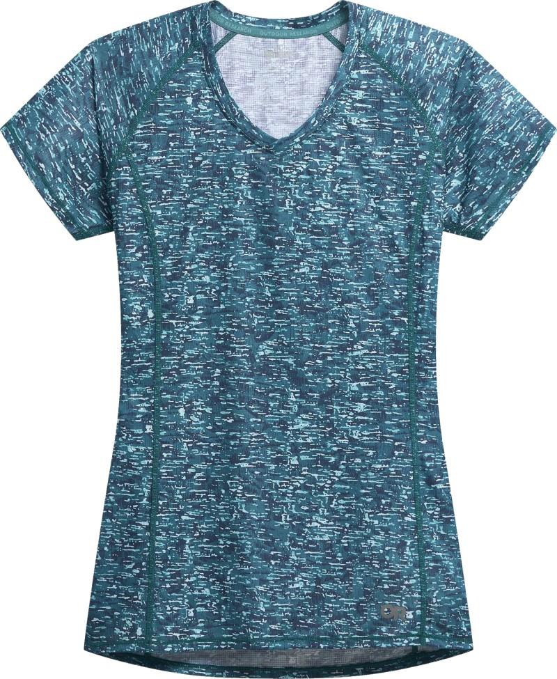 Echo T-Shirt - Womens - mallard traverse print 1