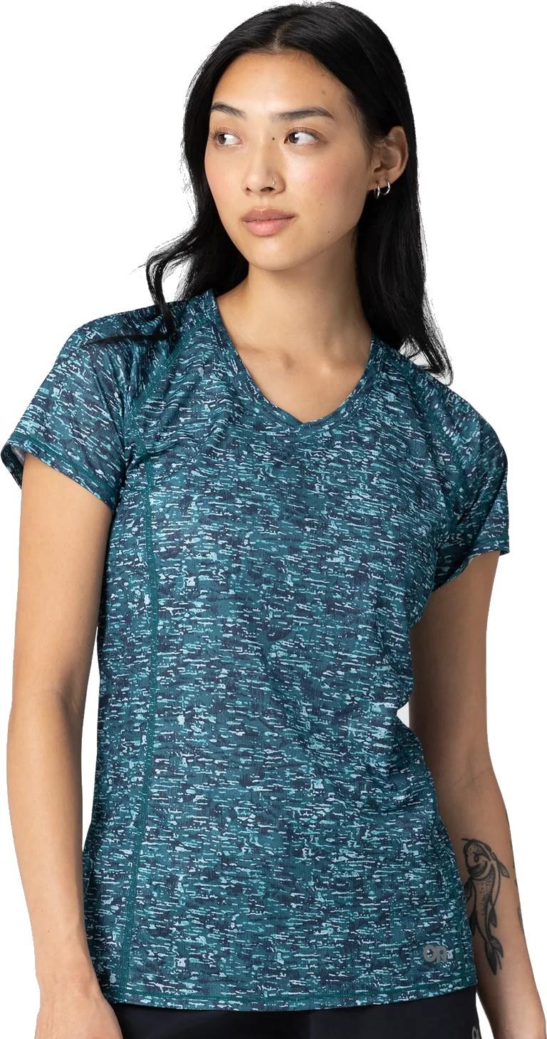 Echo T-Shirt - Womens - mallard traverse print 1