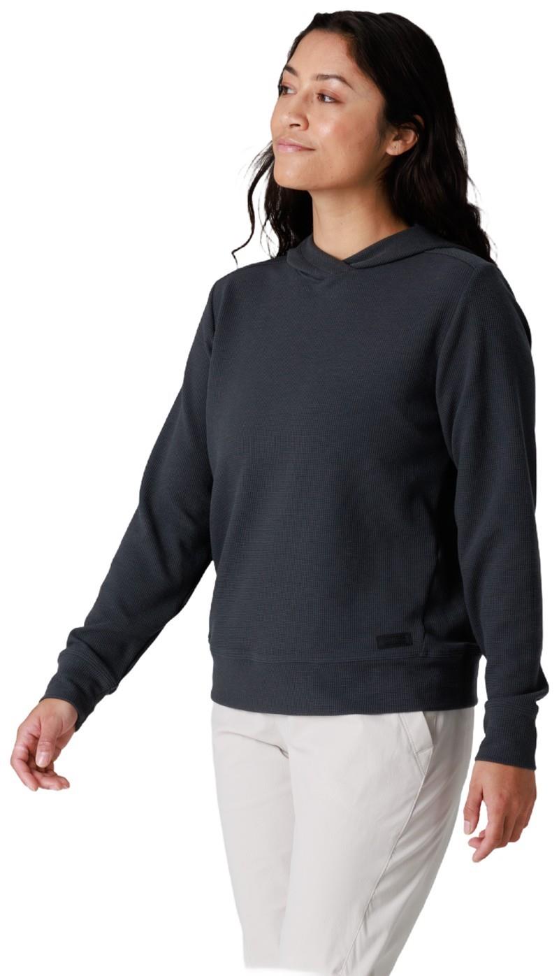 Eclipse Waffle Hoodie - Womens - storm 1