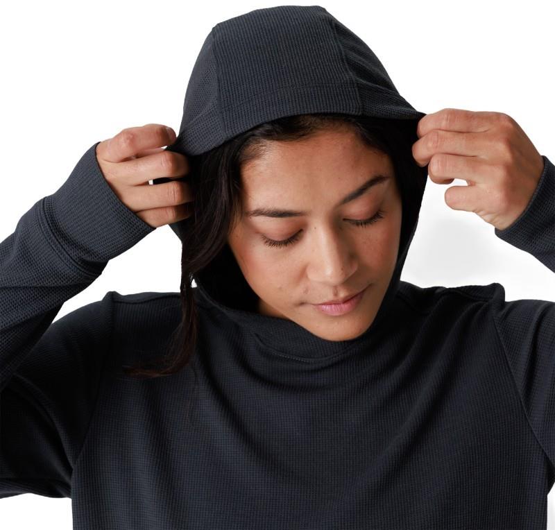 Eclipse Waffle Hoodie - Womens - storm 1