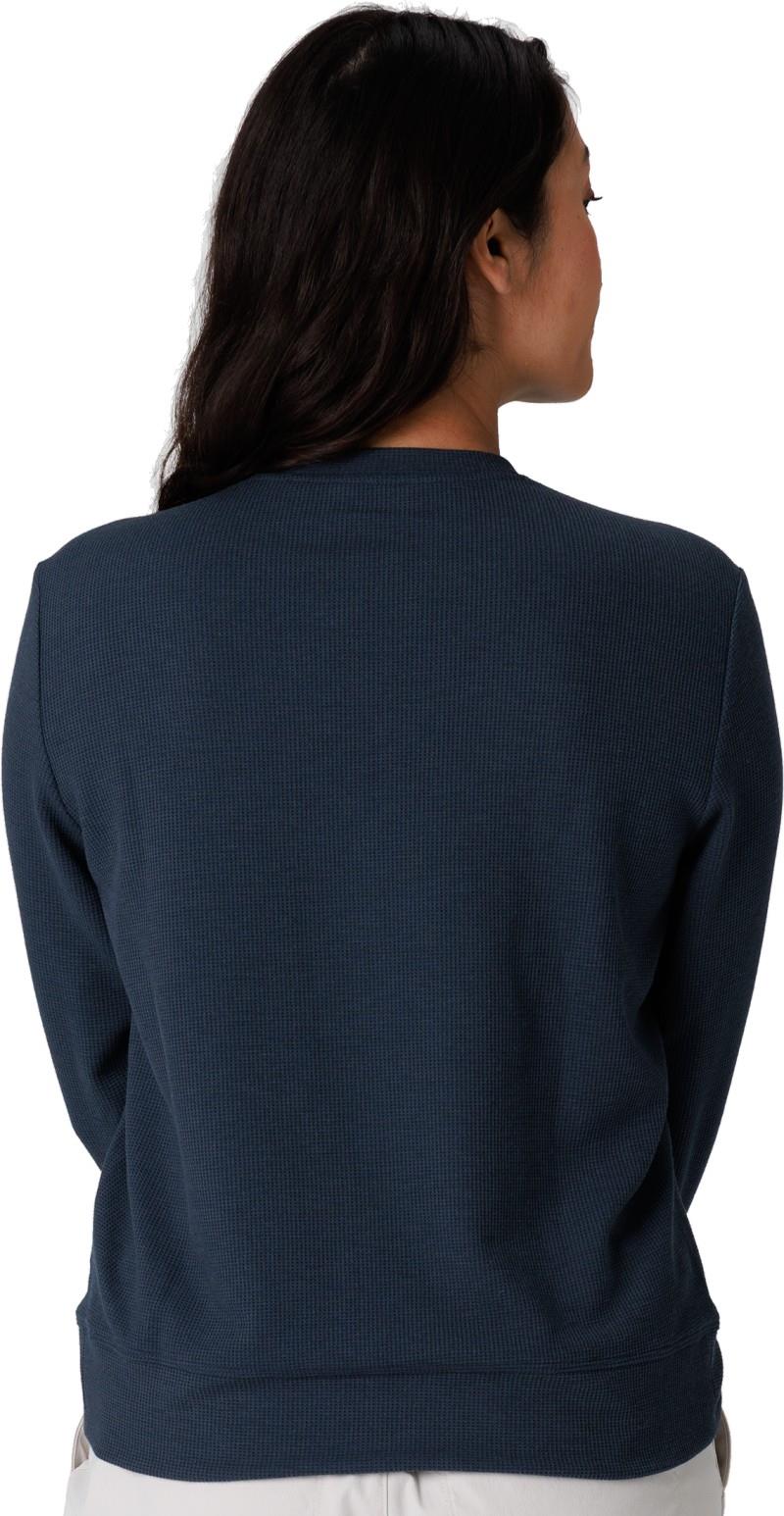 Eclipse Waffle LS Tee - Womens - atlantic 1