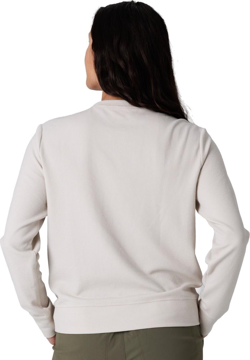 Eclipse Waffle LS Tee - Womens - oyster 1