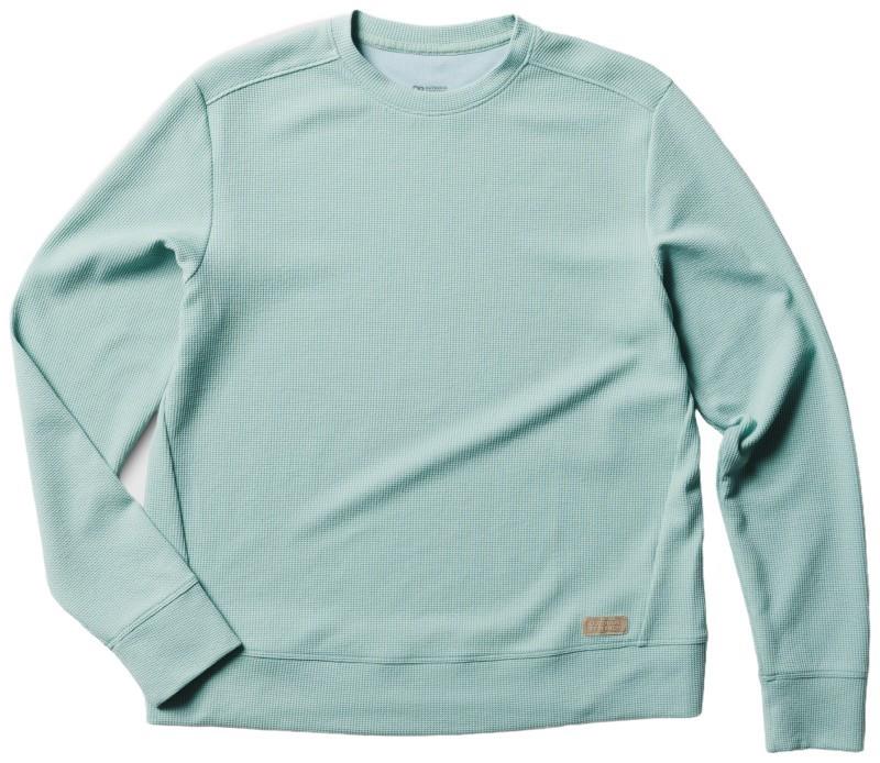 Eclipse Waffle LS Tee - Womens - thyme 1