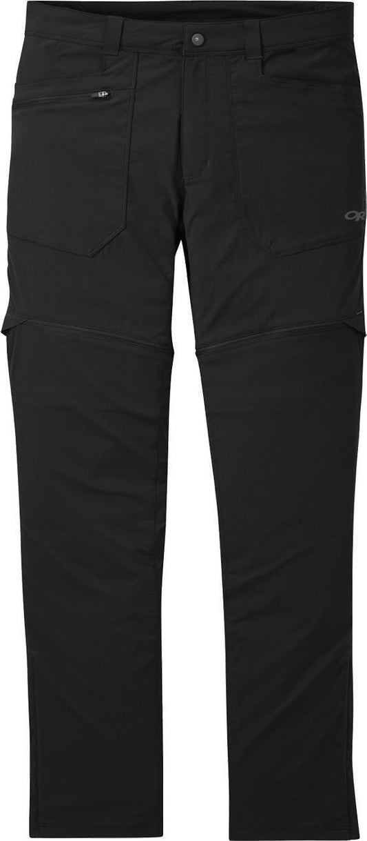 Equinox Convertible Pants, 30" Inseam - Mens - Black 1