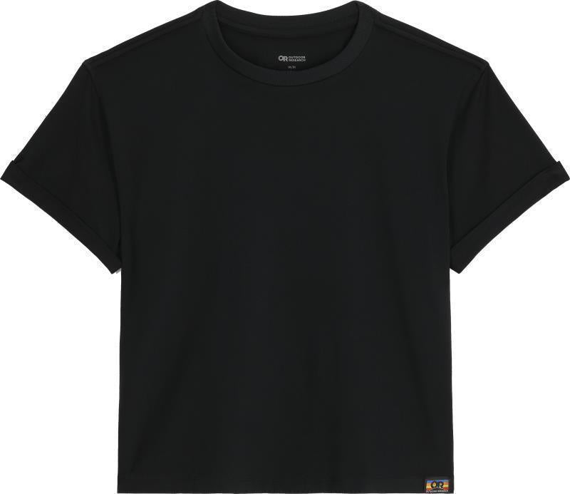 Essential Boxy T-Shirt - Womens - Black 1