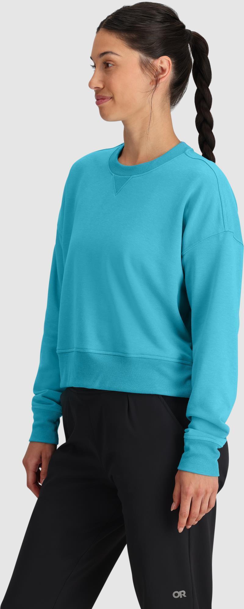 Essential Fleece Crew - Womens - Cortez 3