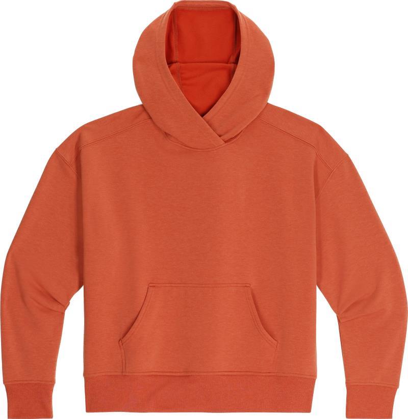 Essential Fleece Pullover Hoodie - Womens - Light Terra 1