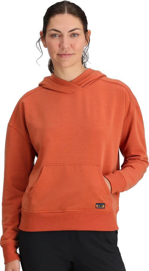 Essential Fleece Pullover Hoodie - Womens - Light Terra 2