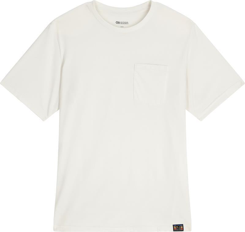 Essential Pocket T-Shirt - Mens - snow 1