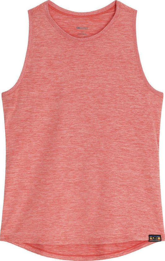 Essential Tank - Womens - Rhubarb Heather 1