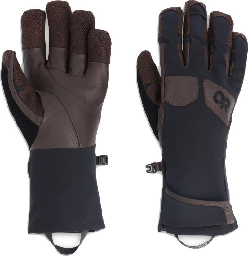 Extravert Gloves - Mens - Black / Chocolate Natural 1