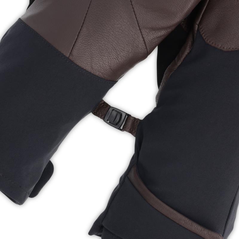 Extravert Gloves - Mens - Black / Chocolate Natural 2