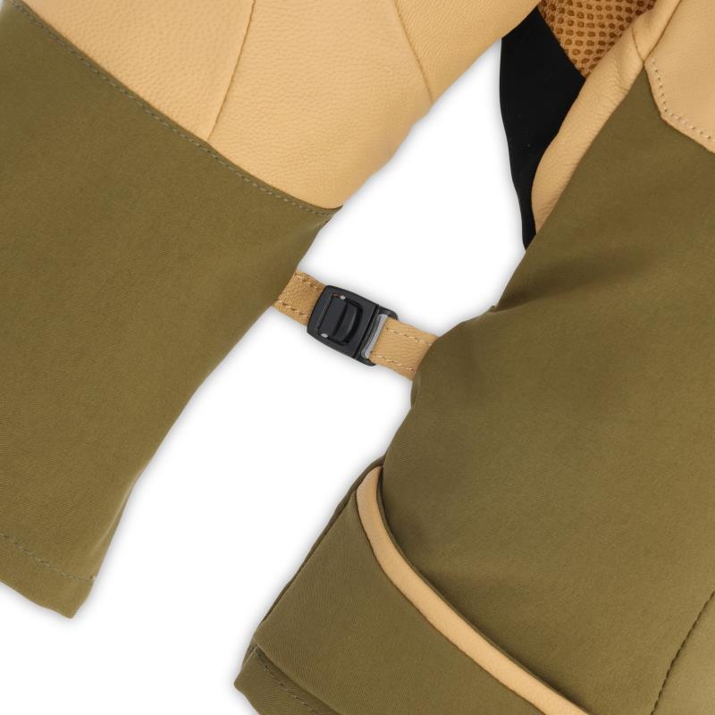 Extravert Gloves - Mens - Loden / Natural 2