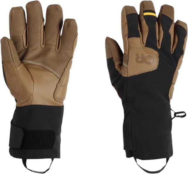 Extravert Gloves - Mens - dark natural / black 1