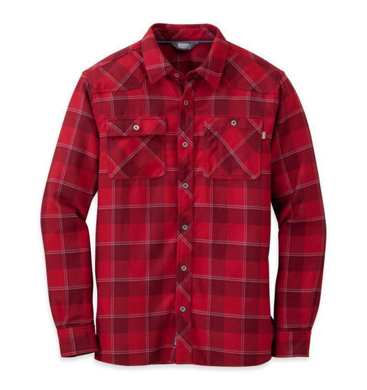 Feedback Flannel Shirt - Mens - Agate 1