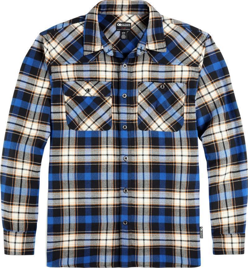 Feedback Flannel Shirt - Mens - Classic Blue Plaid 1