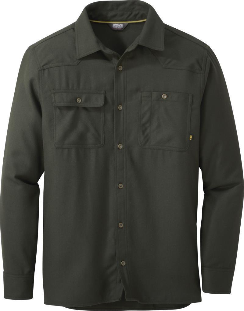 Feedback Flannel Shirt - Mens - Forest 1