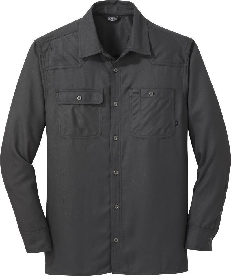Feedback Flannel Shirt - Mens - Storm 1