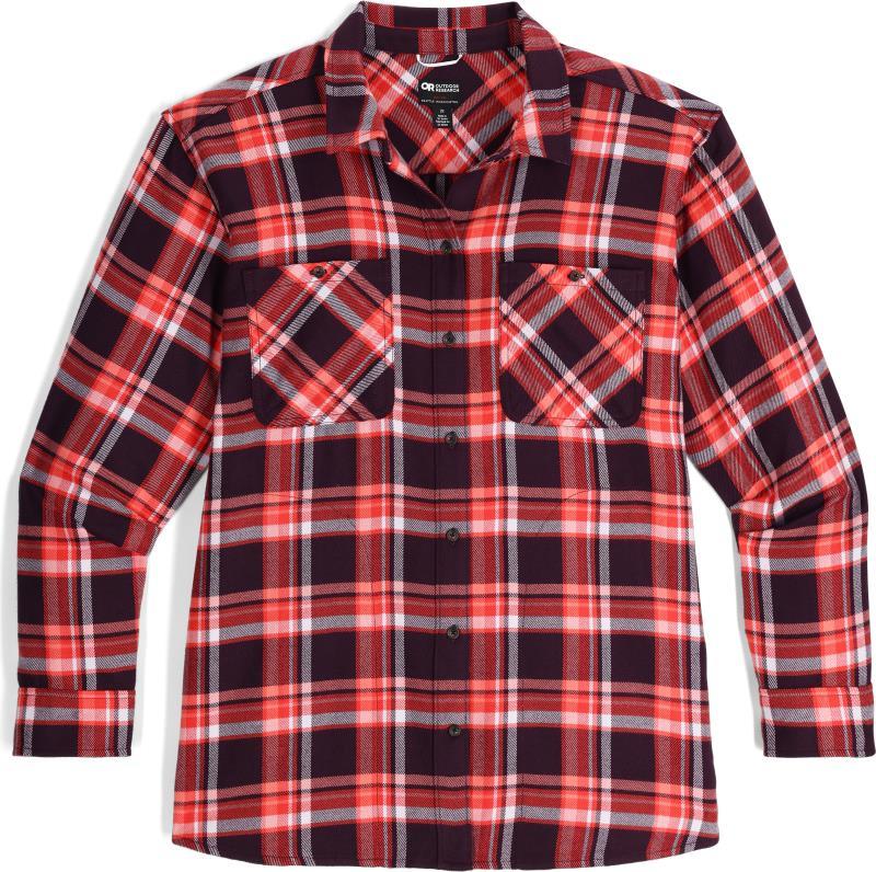 Feedback Flannel Twill Shirt, Plus - Womens - Sunrise Plaid 1
