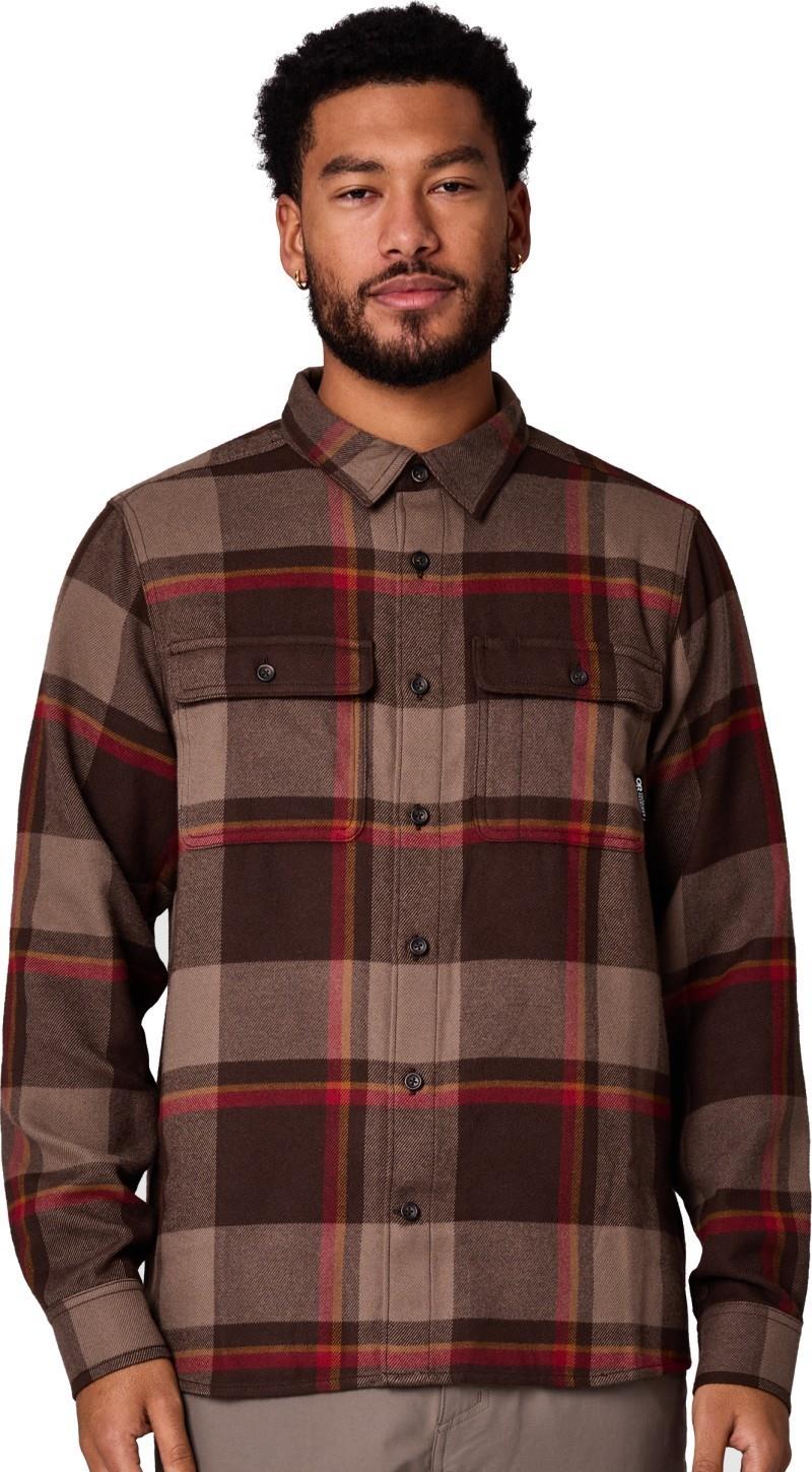 Feedback Flannel Twill Shirt - Mens - chestnut plaid 1