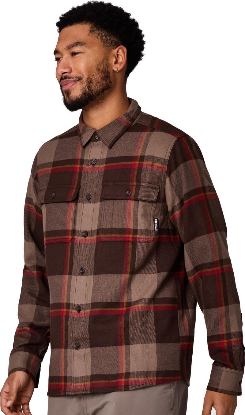 Feedback Flannel Twill Shirt - Mens - chestnut plaid 1