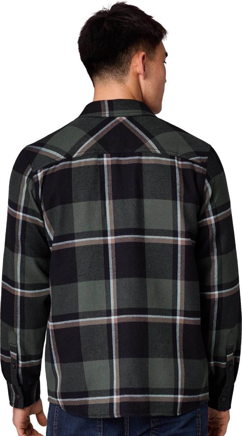 Feedback Flannel Twill Shirt - Mens - dark laurel plaid 1