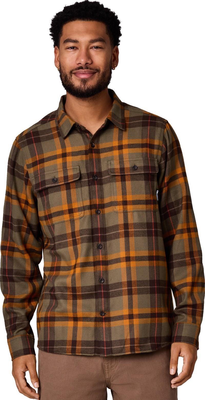 Feedback Flannel Twill Shirt - Mens - ranger green / sedona plaid 1