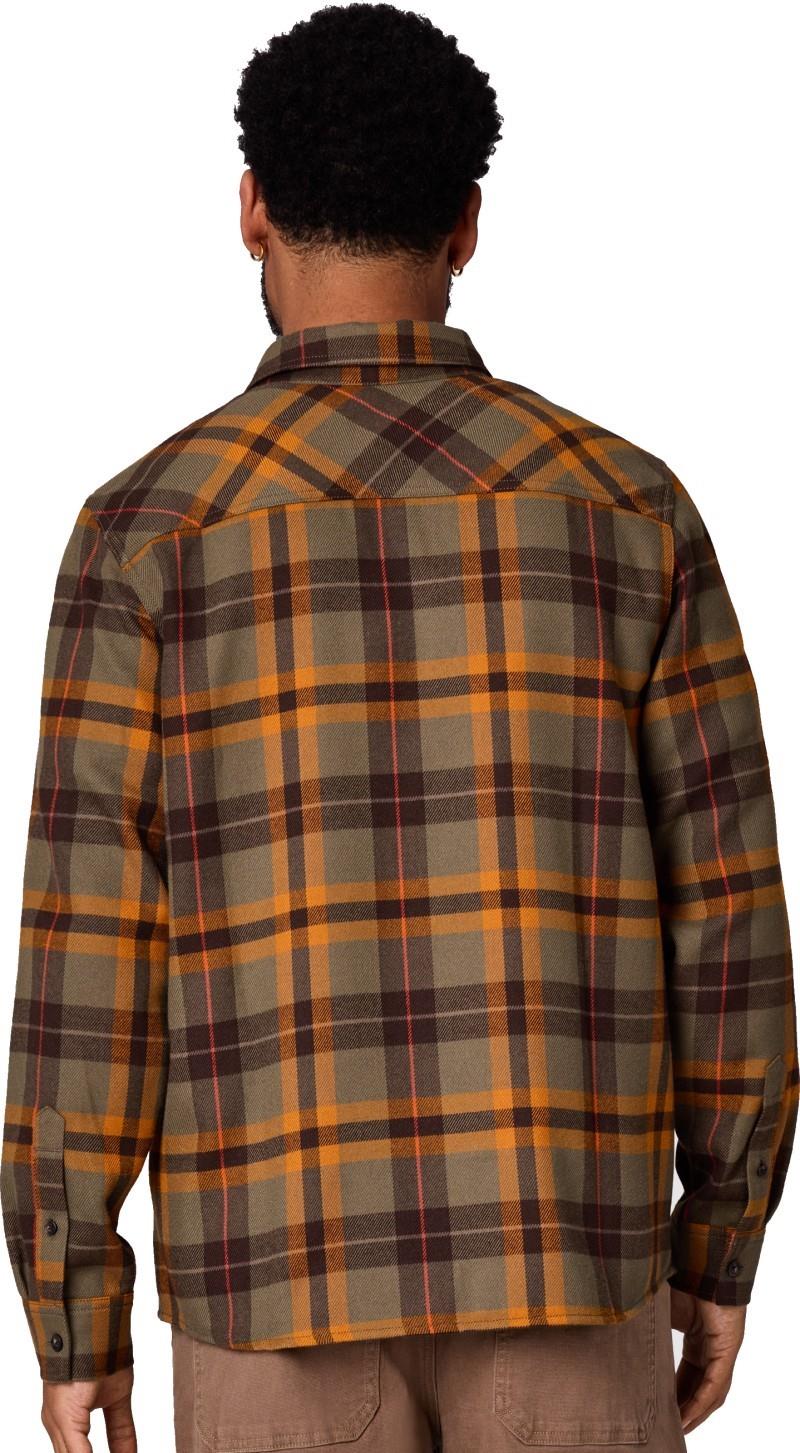 Feedback Flannel Twill Shirt - Mens - ranger green / sedona plaid 1