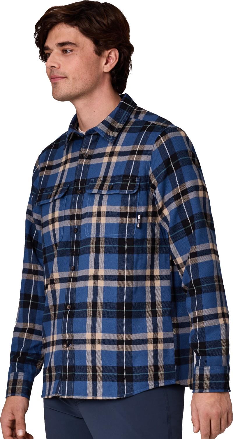 Feedback Flannel Twill Shirt - Mens - skyline plaid 1