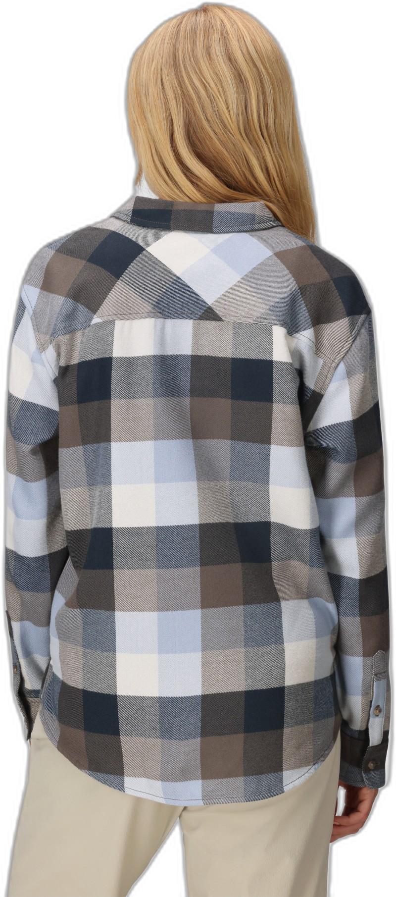 Feedback Flannel Twill Shirt - Womens - fjord plaid 1