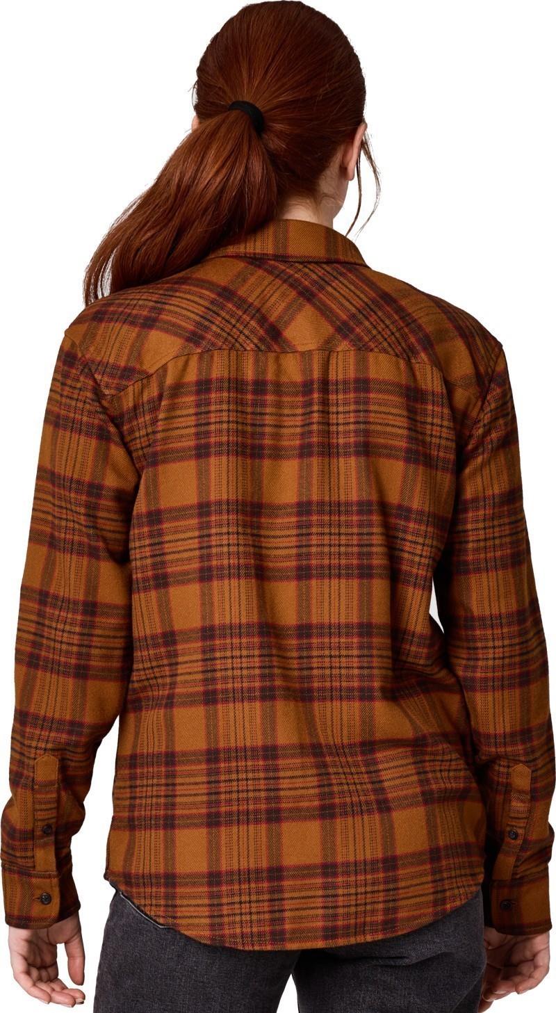 Feedback Flannel Twill Shirt - Womens - pecan plaid 1