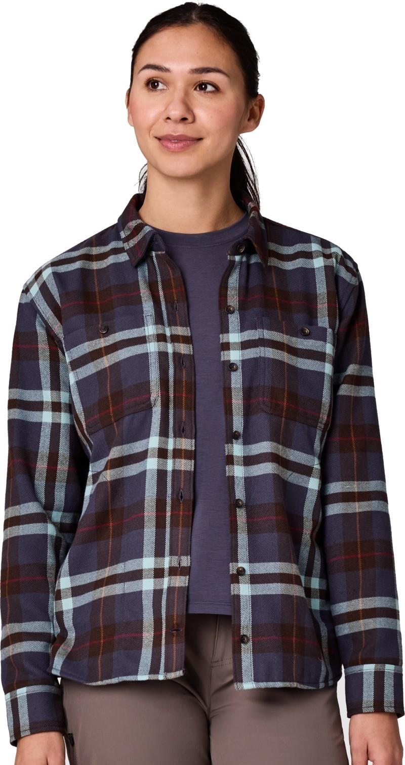 Feedback Flannel Twill Shirt - Womens - smoky quartz plaid 1