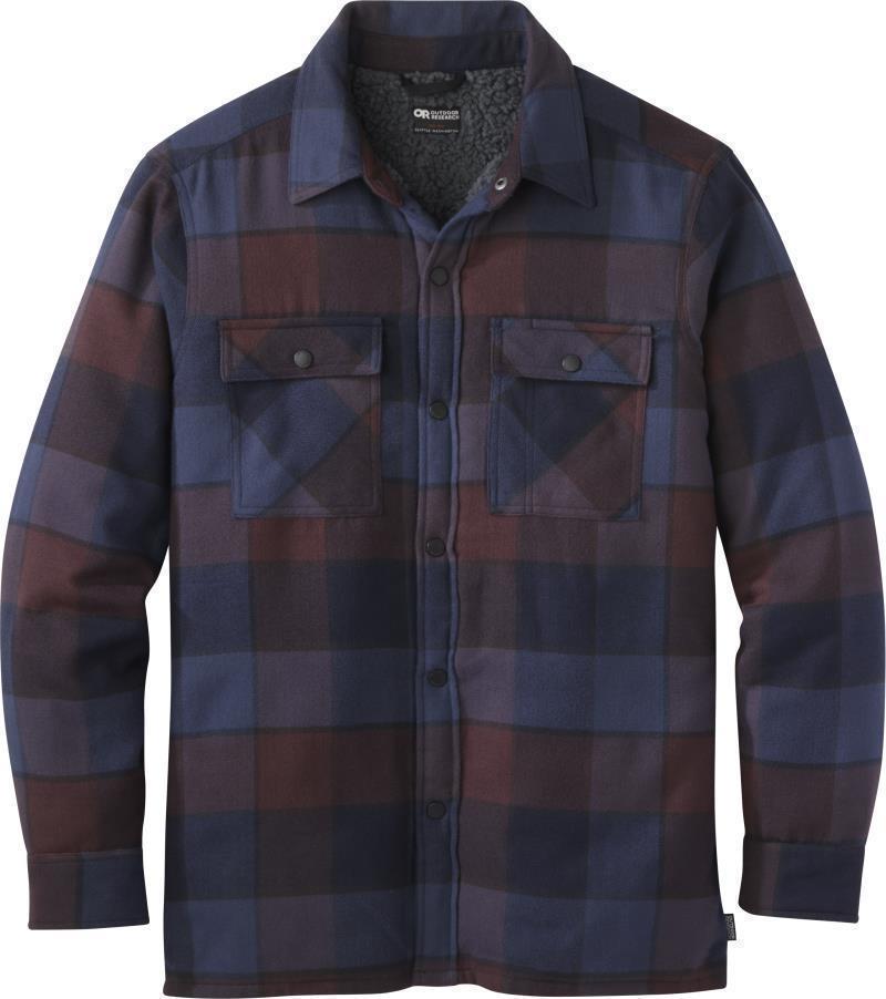 Feedback Shirt Jacket - Mens - Ink Plaid 1