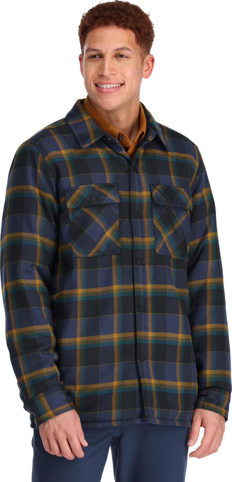 Feedback Shirt Jacket - Mens - Naval Blue Plaid 2