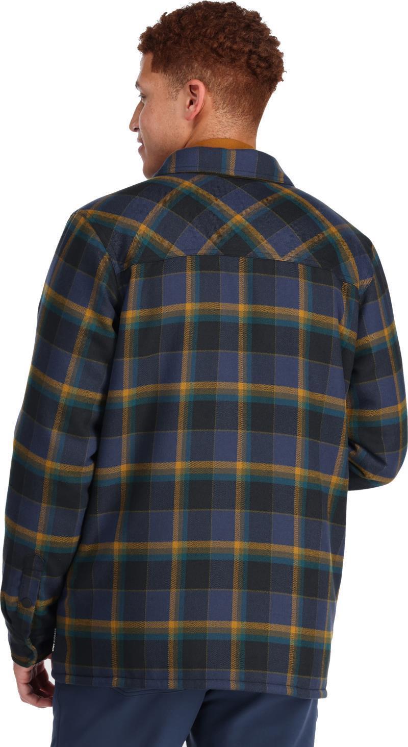 Feedback Shirt Jacket - Mens - Naval Blue Plaid 3
