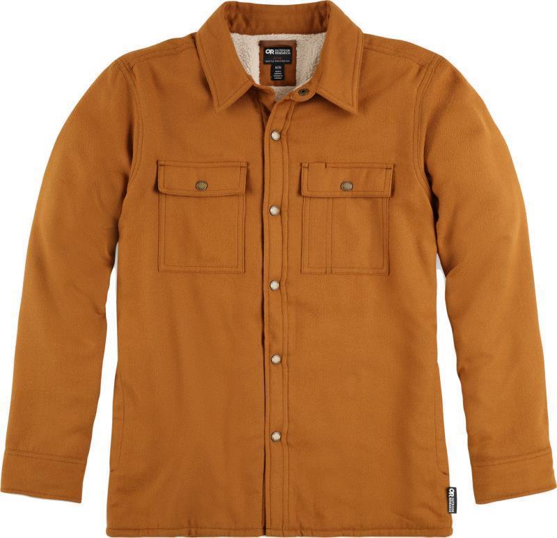 Feedback Shirt Jacket - Mens - Saddle 1