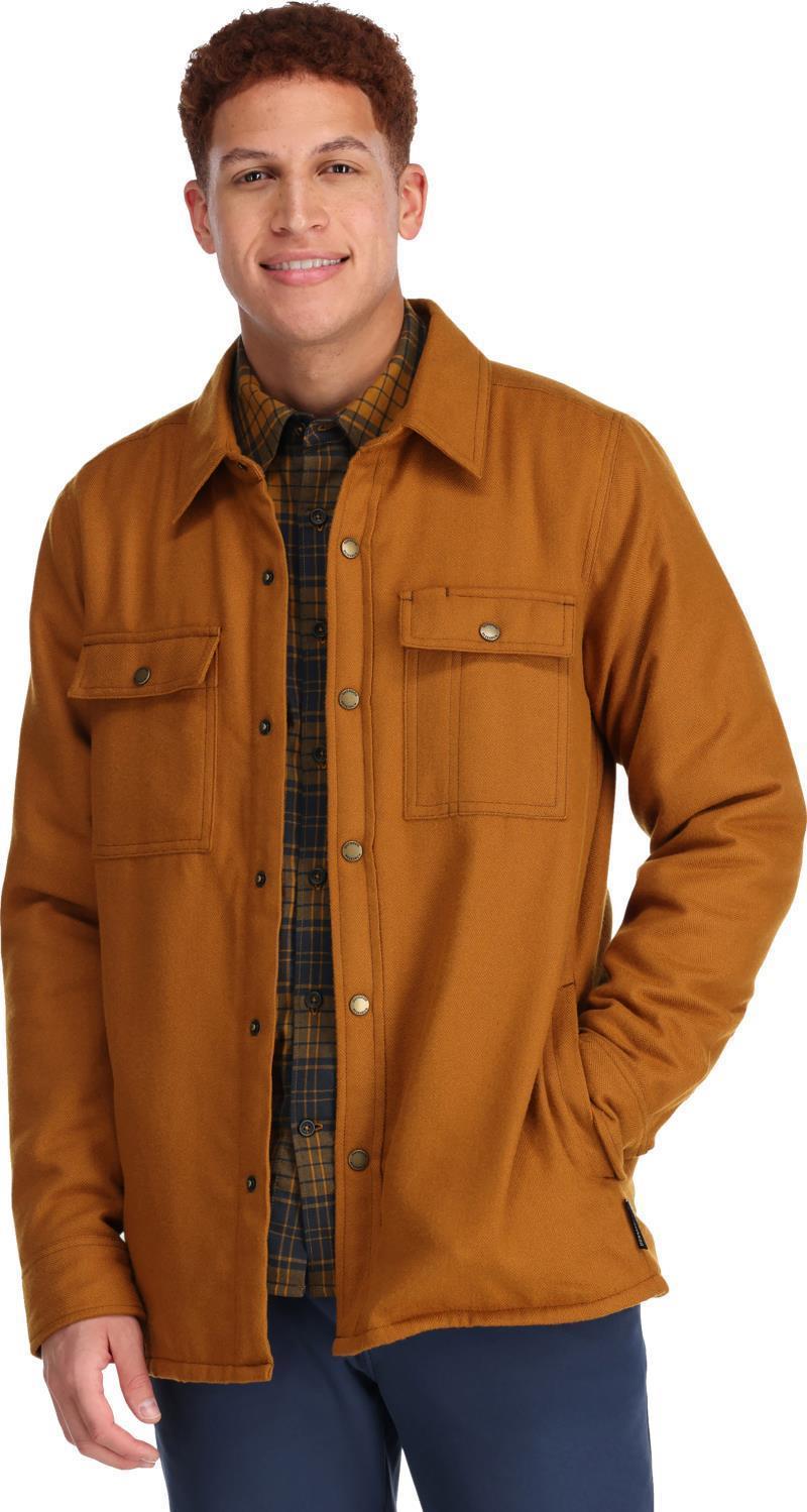 Feedback Shirt Jacket - Mens - Saddle 2