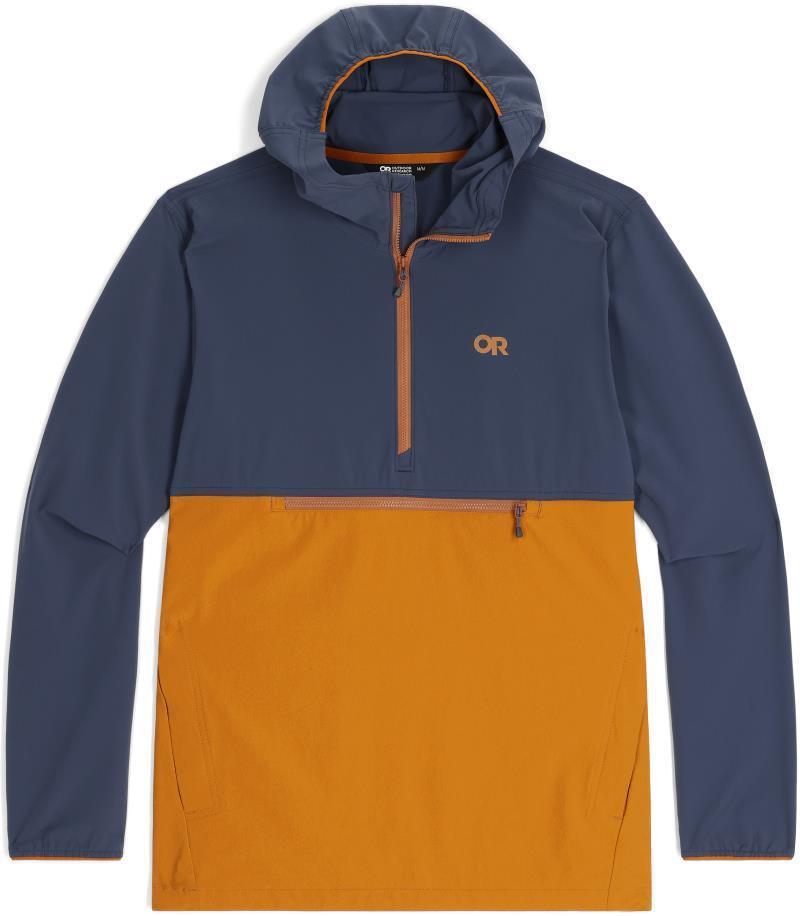 Ferrosi Anorak - Mens - Naval Blue / Marmalade 1